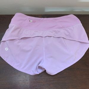 Lululemon speed shorts